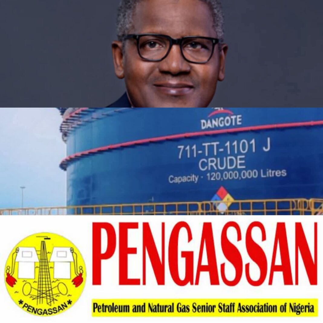 Dangote Gives PENGASSAN a Soft Landing